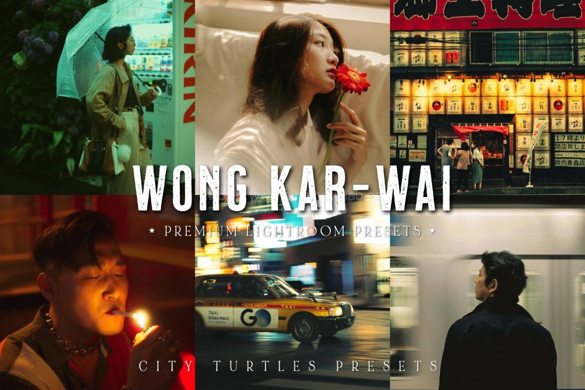 王家卫色调LR调色预设-Wong Kar-Wai Inspired Lightroom Preset